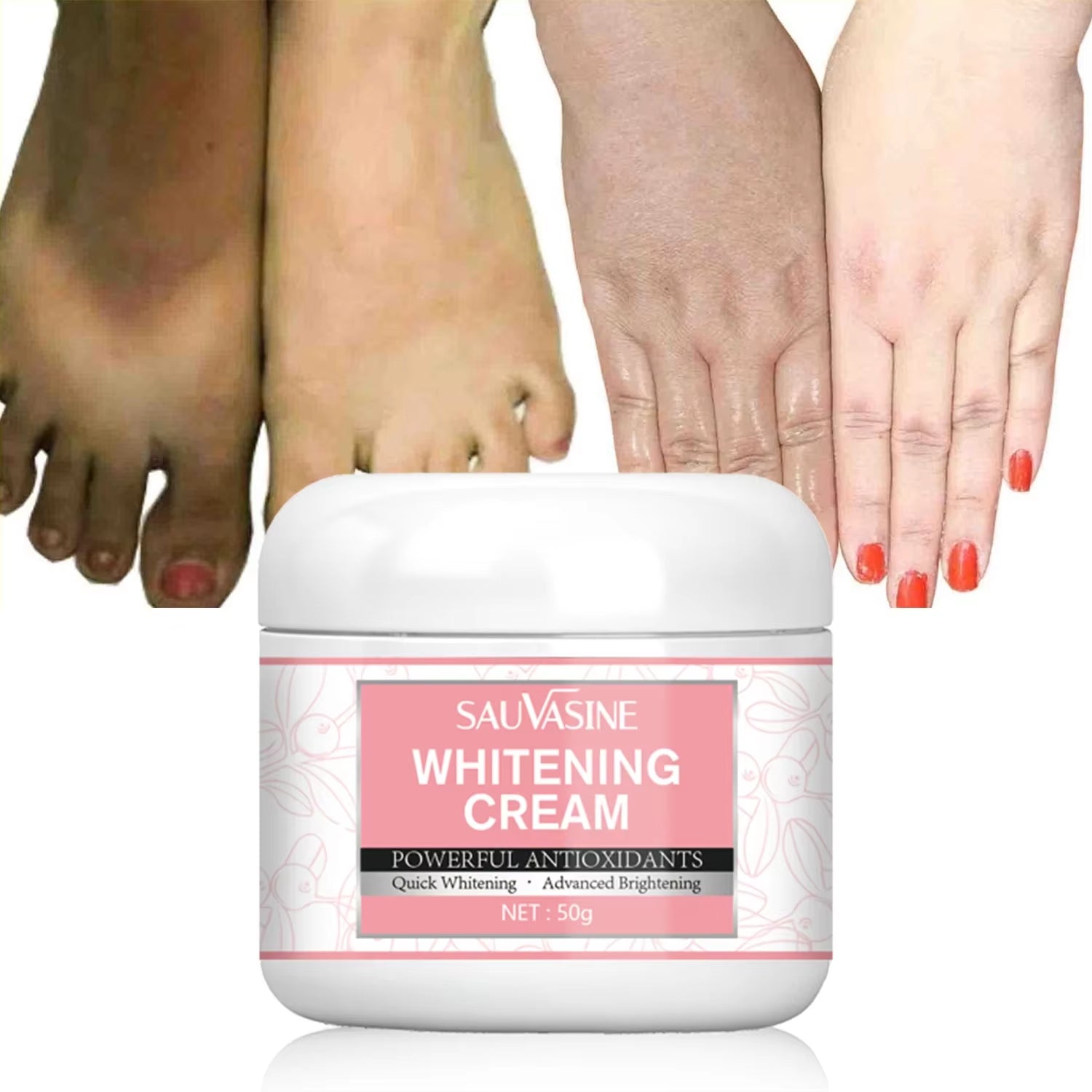 Skin Whitening Cream Day Cream Beauty Health for Underarms Armpit Knees Private Parts and Body Dark Spot Skin Care Maquillaje