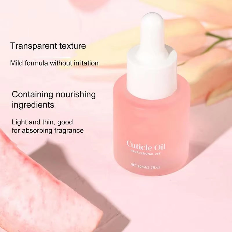 20Ml Nail Nutrition Cuticle Oil Anti-Edge Barb Dead Skin Revitalizer Nail Treatments Nourish Skin Protector Manicure Tool